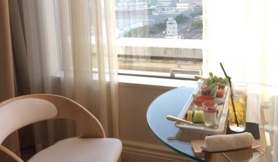 宿泊先のホテルで抹茶体験ができる！