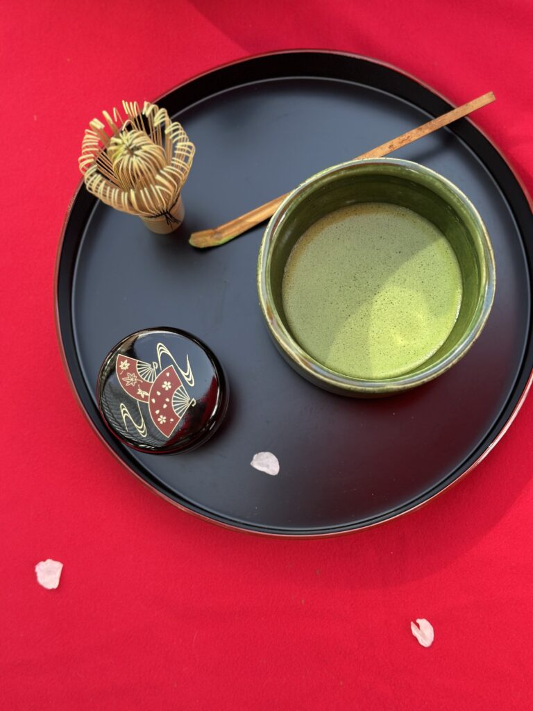 桜と抹茶
