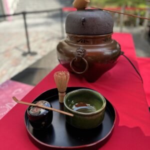 野点　茶釜