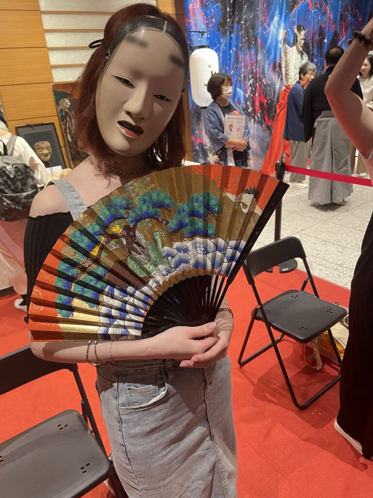 能面体験